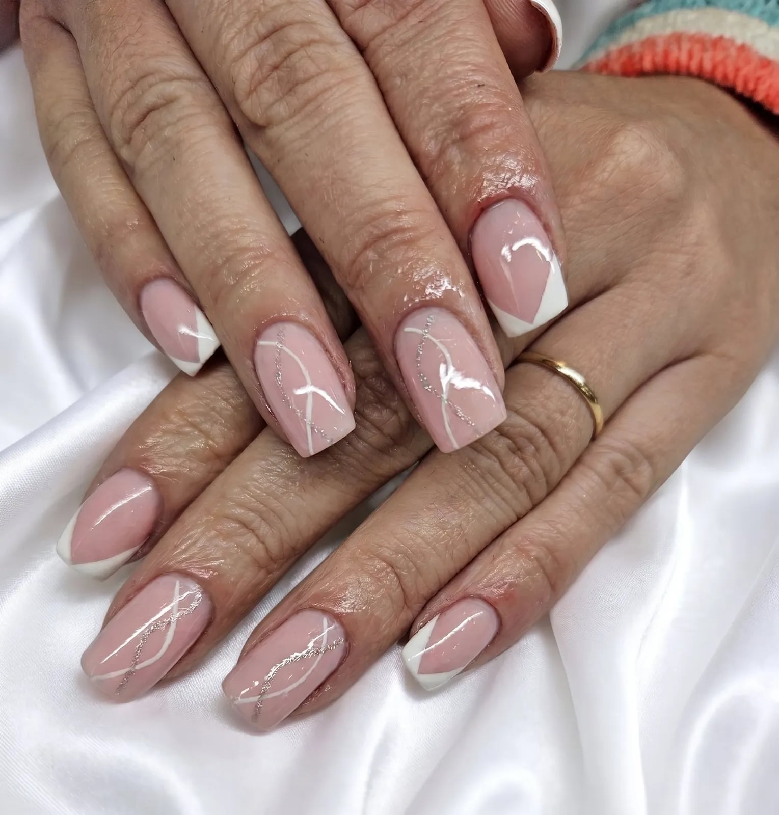Zennail Studio nail design — non-classic French nails